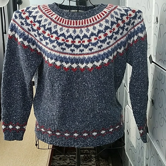 St. John's Bay Sweaters - Nordic style pullover sweater